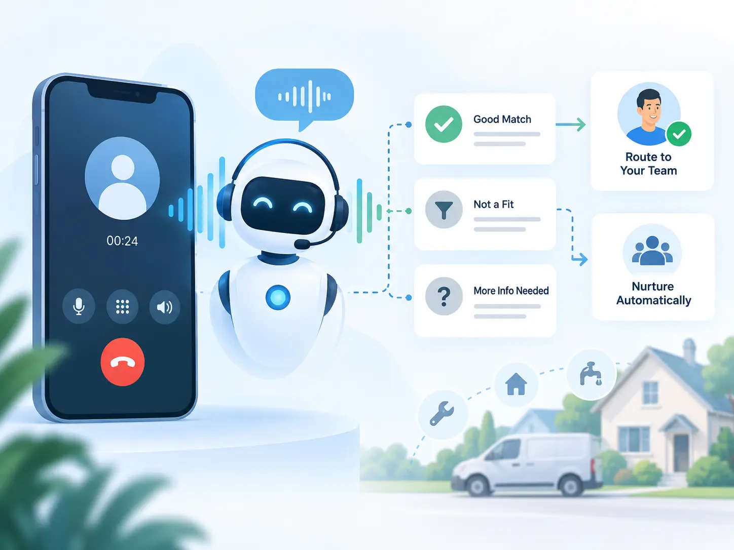 AI Voice Agents & Call Qualification